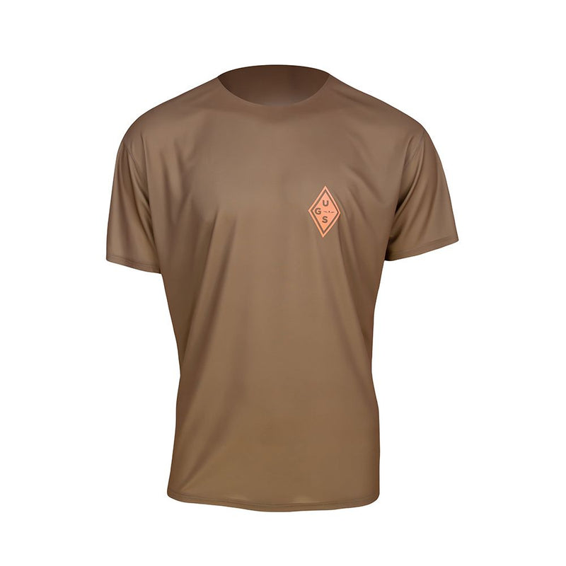 Uglow Men's UGS T-shirt (Bronze Brown)