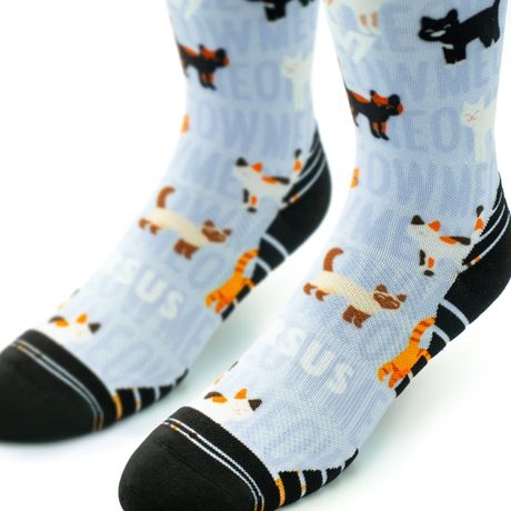 Versus - Versus Cats 2.0 Active Crew Socks - Cam2 
