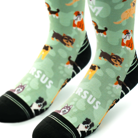 Versus - Versus Dogs 2.0 Active Crew Socks - Cam2 