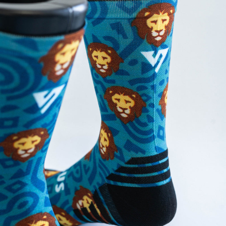 Versus - Versus Lion Active Crew Socks - Cam2 