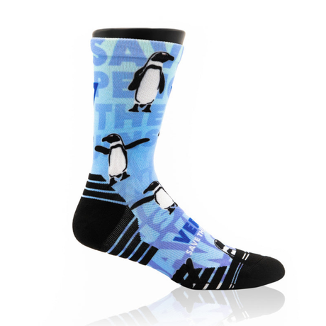 Versus - Versus Save the Penguins Active Crew Socks - Cam2 