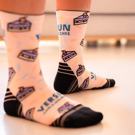 Versus - Versus Run For Cake Active Crew Socks - Cam2 