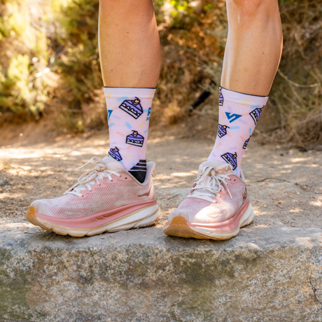 Versus - Versus Run For Cake Active Crew Socks - Cam2 