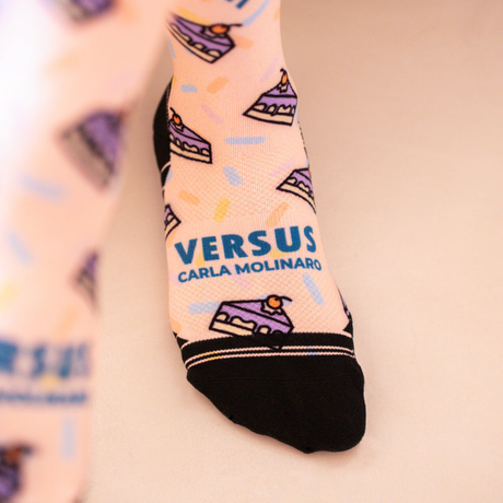 Versus - Versus Run For Cake Active Crew Socks - Cam2 