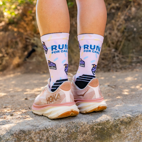 Versus - Versus Run For Cake Active Crew Socks - Cam2 