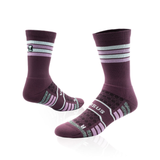 Versus Midnight Plum Trail Running Socks