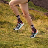 Versus Midnight Plum Trail Running Socks