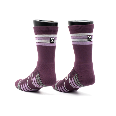 Versus - Versus Midnight Plum Trail Running Socks - Cam2 
