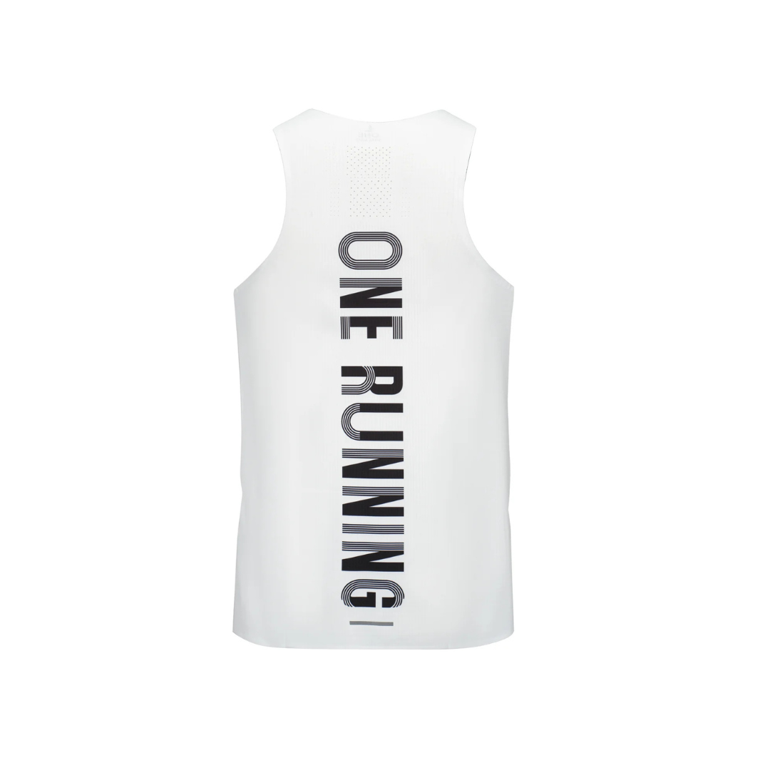 One Running Men's Victory Speed ​​Tech Singlet Eclipse