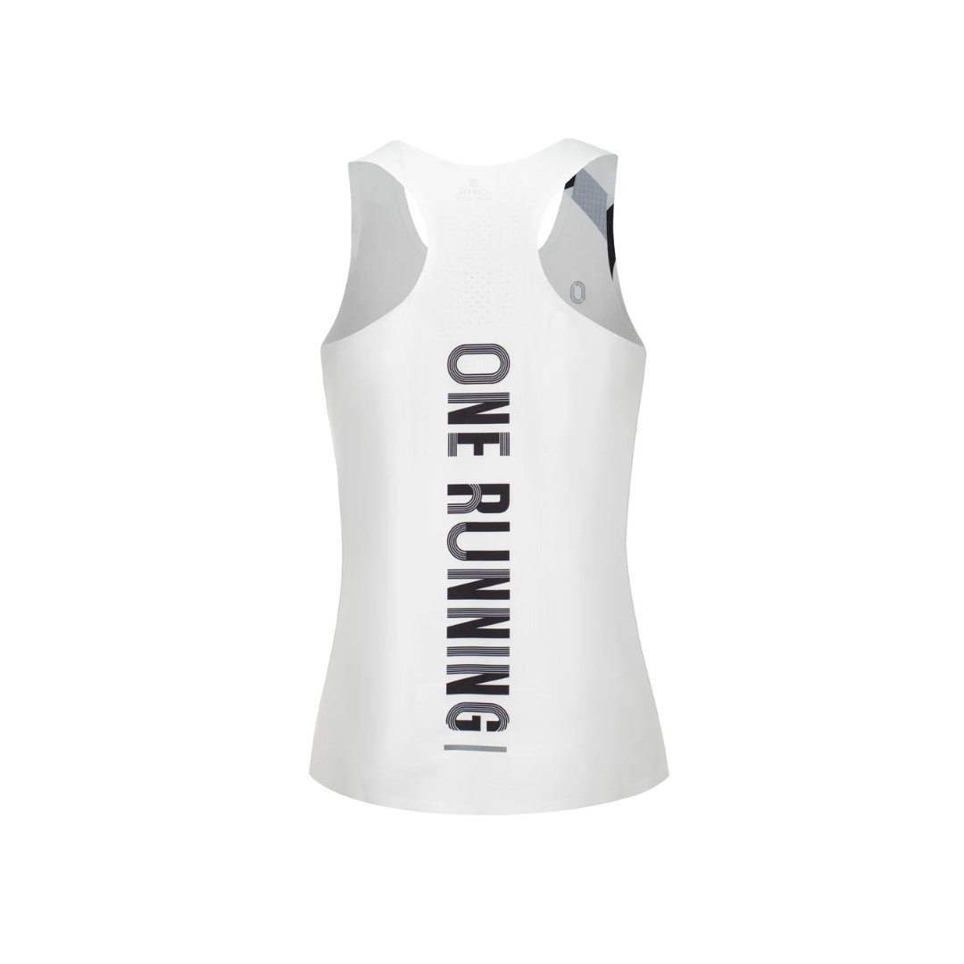 One Running Women's Victory Speed Tech Singlet Eclipse