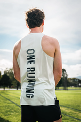 One Running Men's Victory Speed Tech Singlet Eclipse