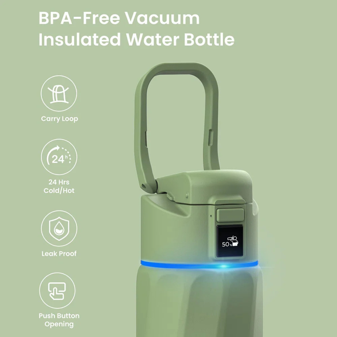 WaterH Boost Insulated Water Bottle 710ml (24OZ)