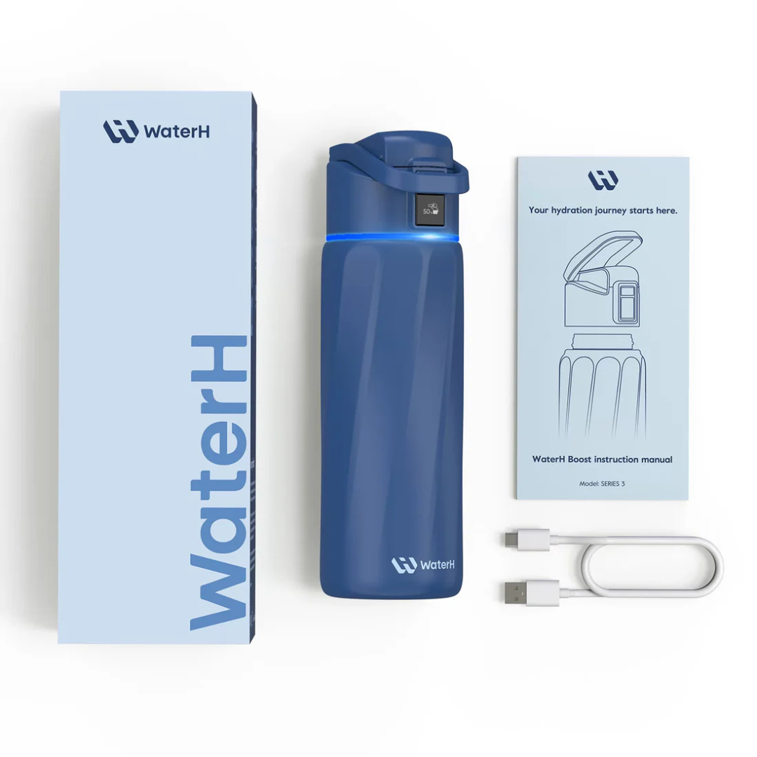 WaterH Boost Insulated Water Bottle 710ml (24OZ)