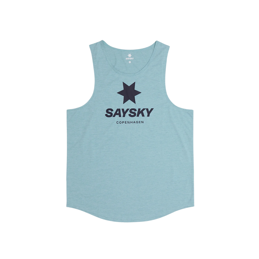 SAYSKY Men's Logo Combat Pro Singlet