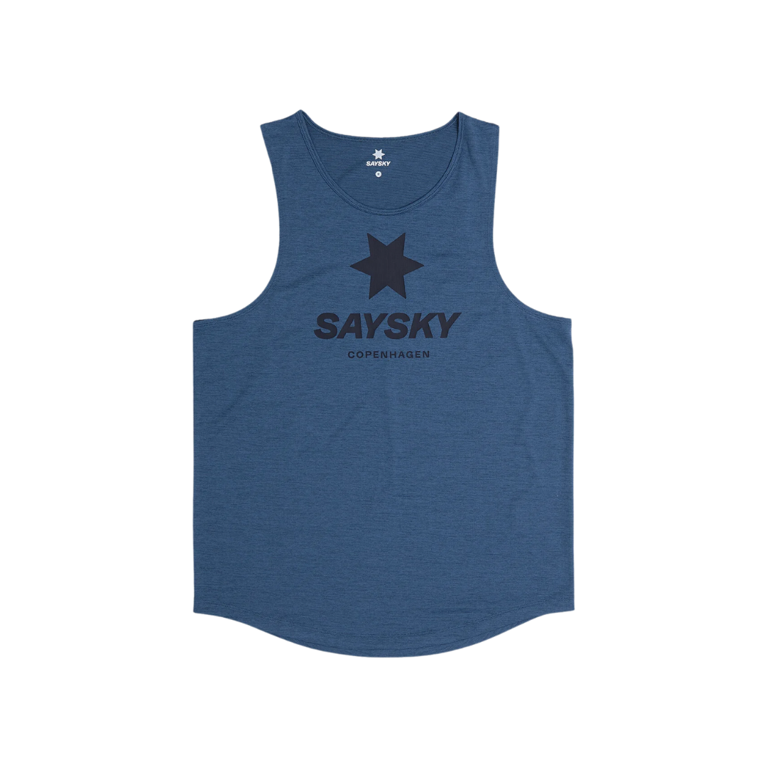 SAYSKY Men's Logo Combat Pro Singlet