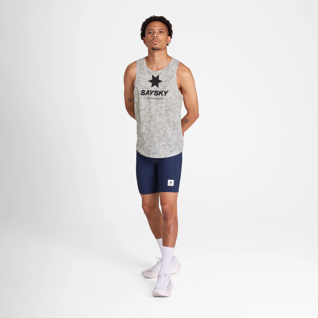 SAYSKY Men's Camo Combat Singlet