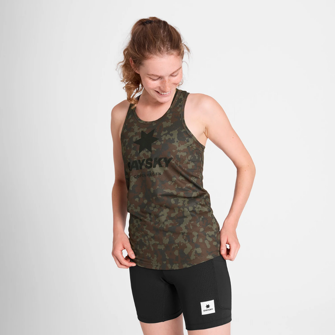 SAYSKY Women's Camo Combat Singlet