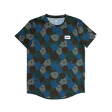 SAYSKY Men's Flower Combat T-Shirt