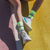 BV Sport Socquette Light Run "Haute" Socks (IBIZA)