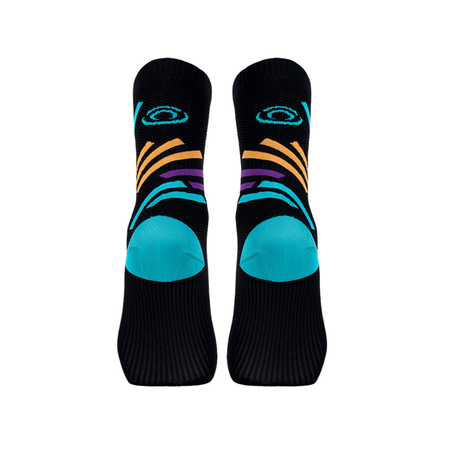 BV Sport - BV Sport Socquette Light Run "Haute" Socks (MIAMI) - Cam2 