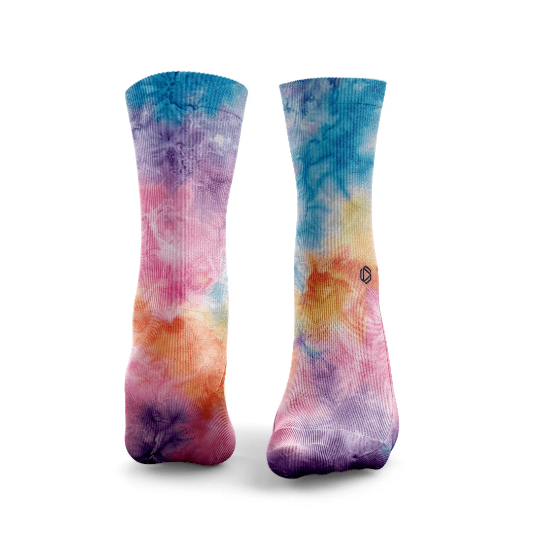 HEXXEE Women's Rainbow Cotton Running Socks
