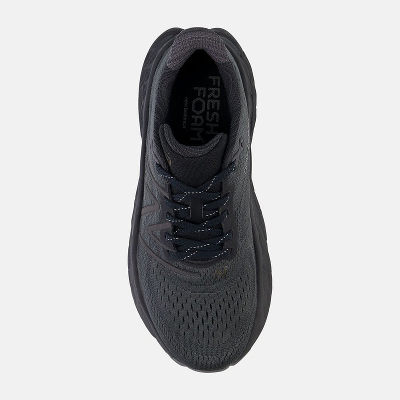 New Balance Women's Fresh Foam x More V4 Road Running Shoes (Black/Black Metallic/Magnet)