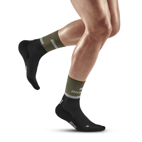 CEP - CEP Men's The Run Compression Socks Mid Cut v4 - Cam2 