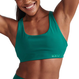 2XU Women's Form Strappy Bra (Forest Green)