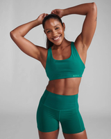 2XU Women's Form Strappy Bra (Forest Green)