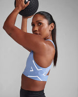 2XU Women's Motion Racerback Bra (HYG/WHT)