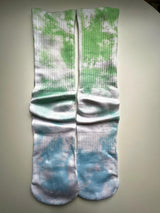 HEXXEE Men's Tie Dye Weird Running Socks - Cam2
