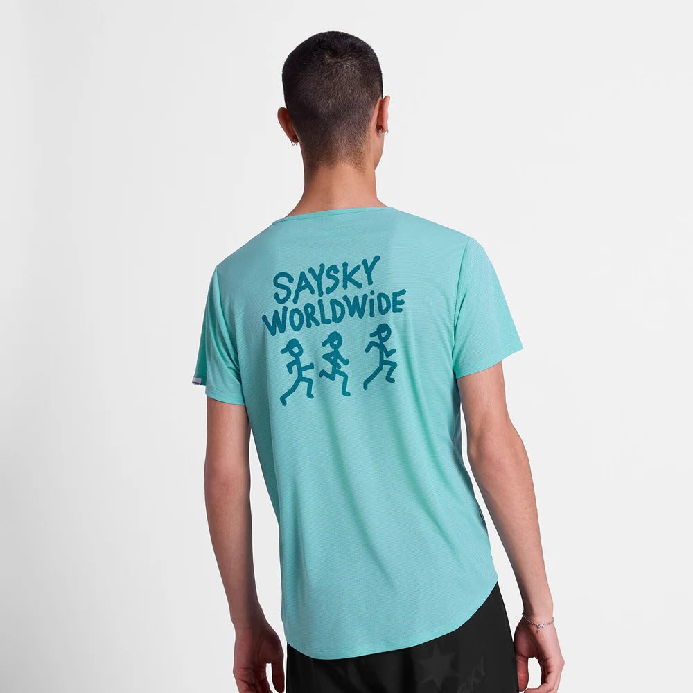 SAYSKY - SAYSKY Men's Statement Flow T-Shirt - Cam2 