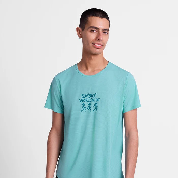 SAYSKY - SAYSKY Men's Statement Flow T-Shirt - Cam2 