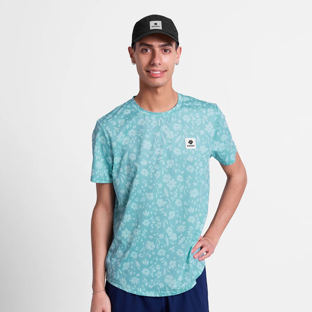 SAYSKY - SAYSKY Men's Flower Combat T-Shirt - Cam2 