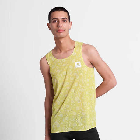 SAYSKY - SAYSKY Men's Flower Flow Air Singlet - Cam2 