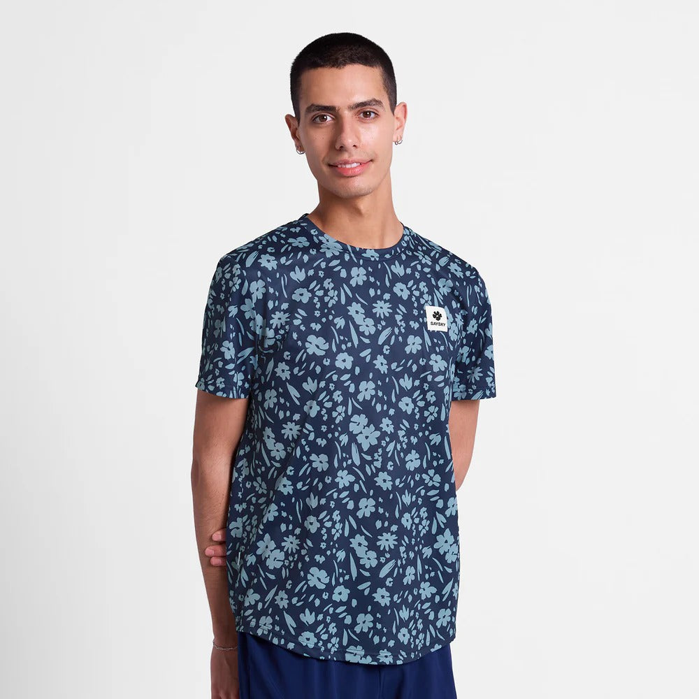 SAYSKY - SAYSKY Men's Flower Combat T-Shirt - Cam2 