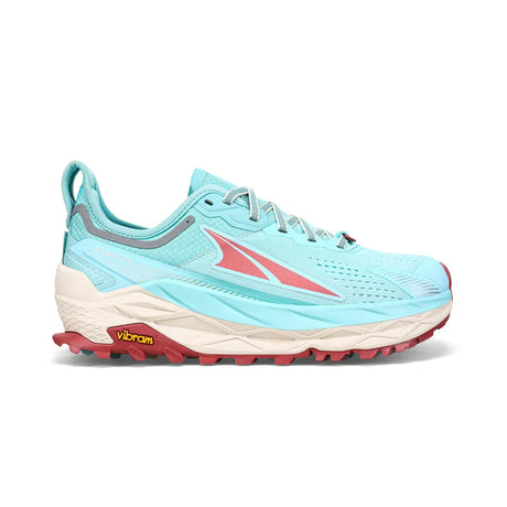 Altra Women's Olympus 5 Trail Running Shoes (Light Blue) - Cam2