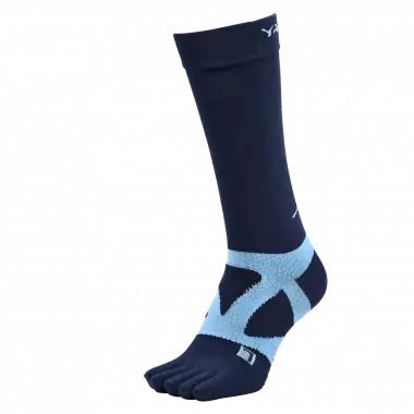 Yamatune 5 Toe Socks (Long Length with Anti-Slip Dots ) - Cam2