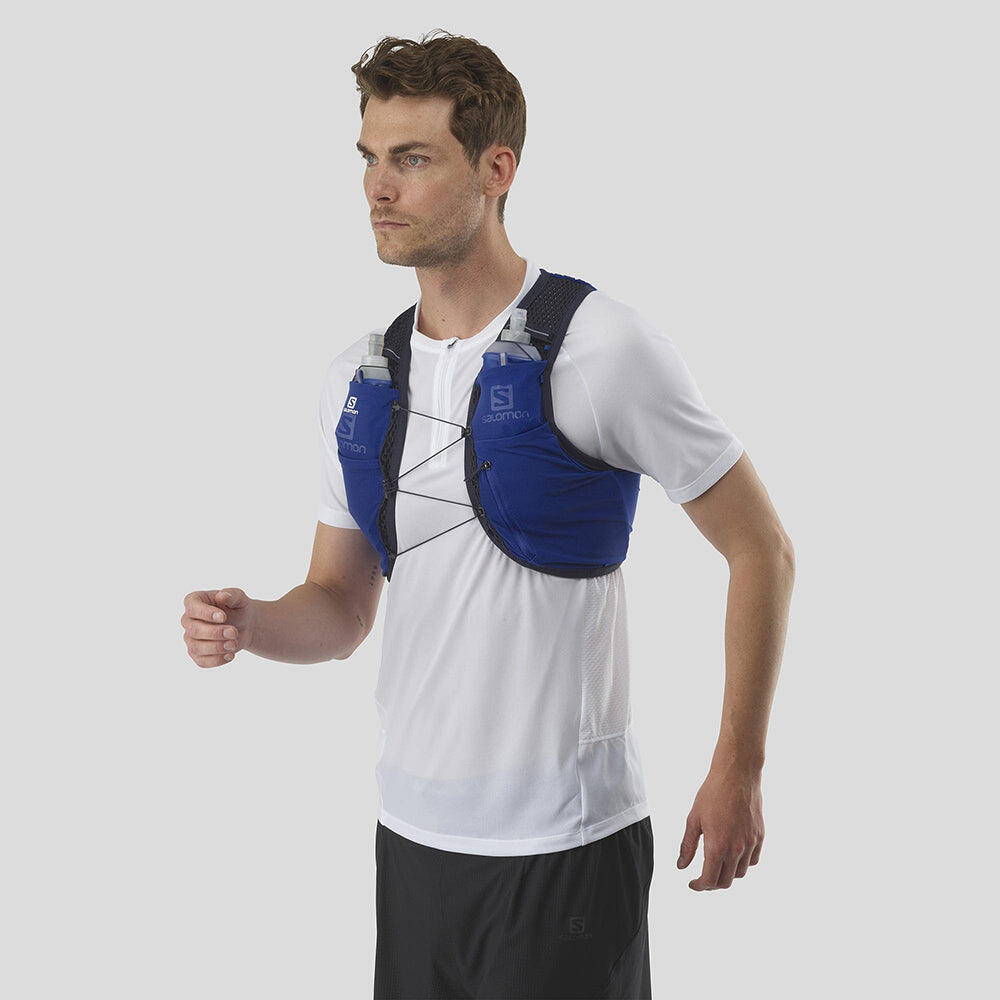 Salomon Unisex Active Skin 4 Running Vest w/ Flasks