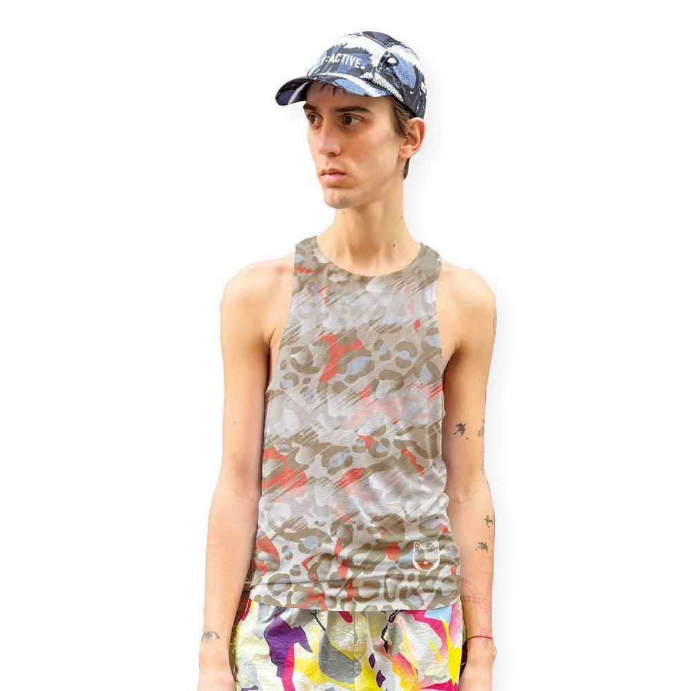 ARTY:ACTIVE Unisex's Running Singlet - Cam2