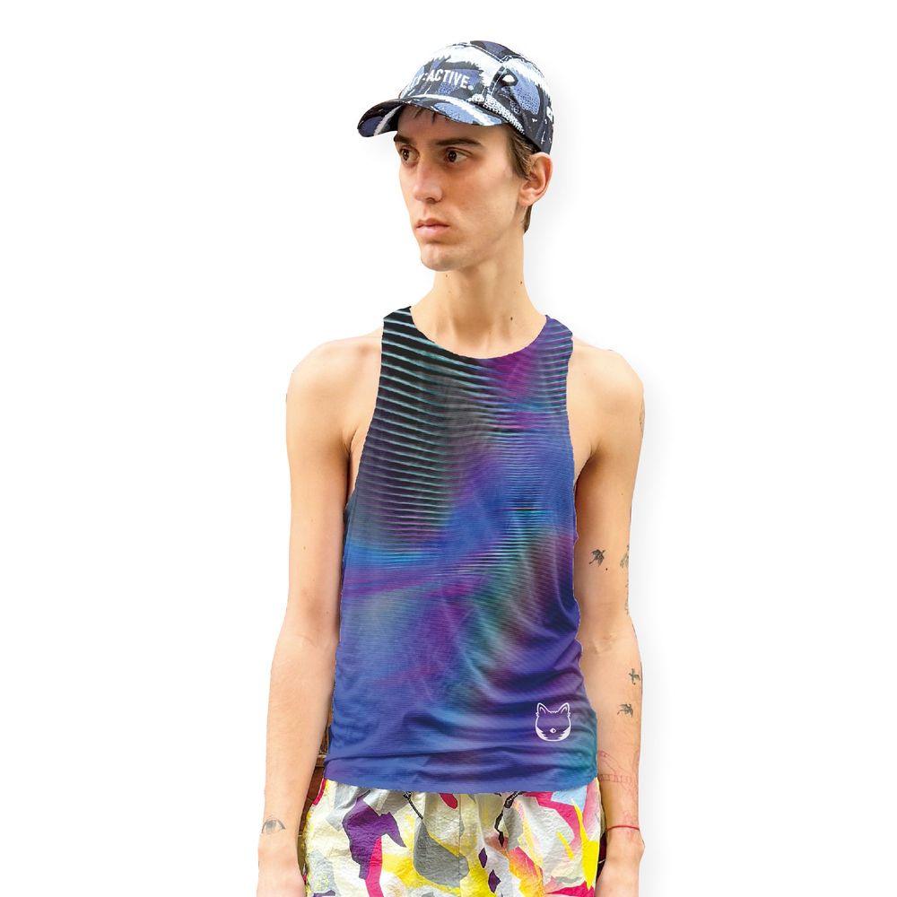 ARTY:ACTIVE Unisex's Running Singlet - Cam2