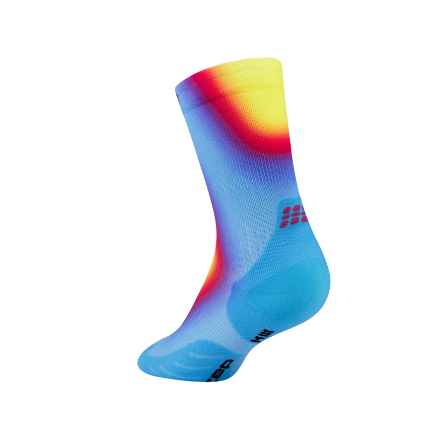 CEP Women's Run Compression Edt Gradient Socks Mid Cut 5.0