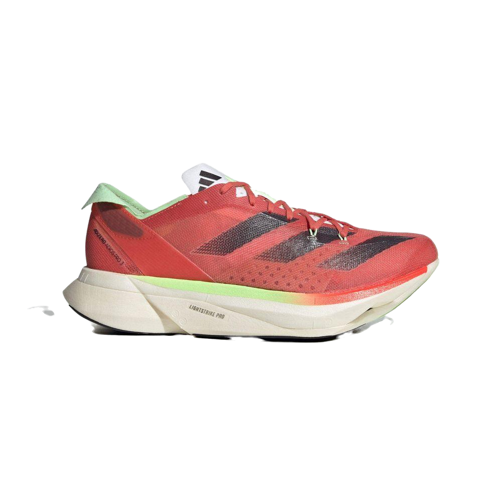 Adidas Men's Adizero Adios Pro 3 Road Running Shoes (Solar Red