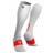 Compressport Full Socks Run (White) - Cam2