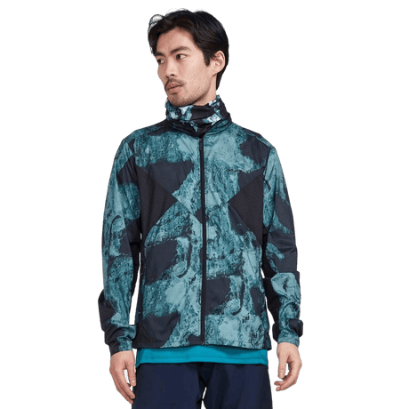 Craft Men's ADV Essence Wind Jacket (Opal-Multi) - Cam2