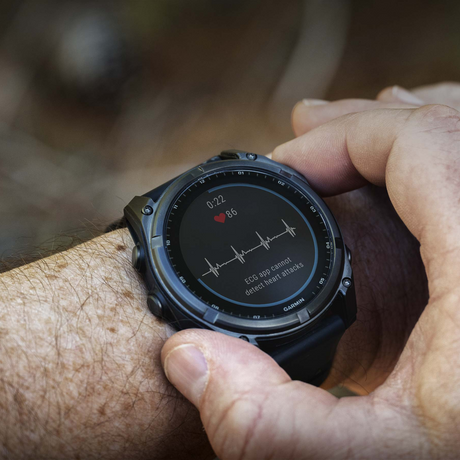 Garmin (Fenix 8) - Garmin Fenix 8 51mm Sapphire Solar GPS Smart Watch - Cam2 