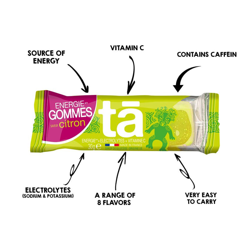 TA Energy Gommes (Blackcurrant+Caffeine)