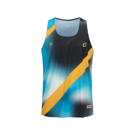 One Running - One Running Men's Victory Speed Tech Singlet Ballarat Marathon 2026 - Cam2 