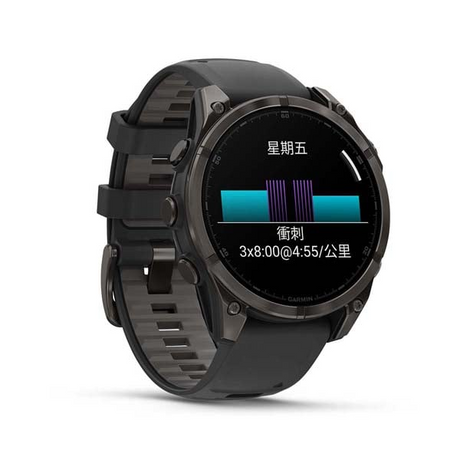 Garmin (Fenix 8) - Garmin Fenix 8 47mm AMOLED Sapphire GPS Smart Watch - Cam2 