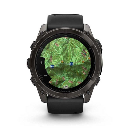 Garmin (Fenix 8) - Garmin Fenix 8 51mm AMOLED Sapphire GPS Smart Watch - Cam2 